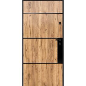 Drzwi zewnętrzne O.K.DOORS HERAKLES P55 80 lewe grandson