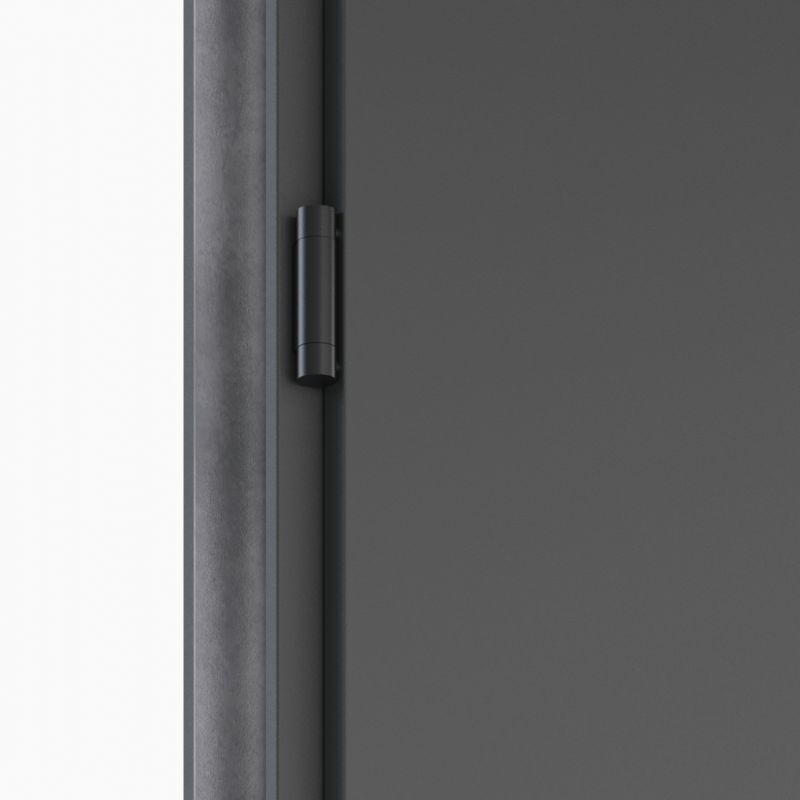 Drzwi zewnętrzne O.K.DOORS SELENE P55 90 prawe antracyt