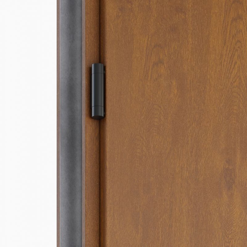 Drzwi zewnętrzne O.K. Doors Temida Black P55 90 lewe złoty dąb