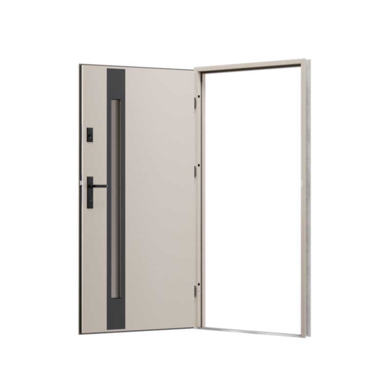 Drzwi zewnętrzne O.K.DOORS TEMIDA S68 90 lewe kashmir