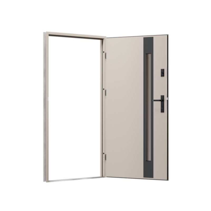 Drzwi zewnętrzne O.K.DOORS TEMIDA S68 90 prawe kashmir