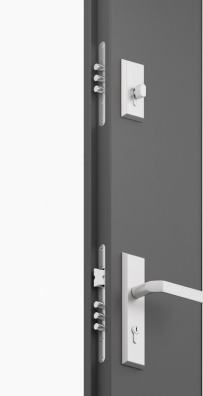 Drzwi zewnętrzne O.K.DOORS TORETO P68 90 lewe antracyt