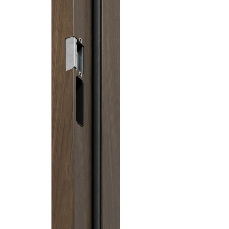 Drzwi zewnętrzne O.K.DOORS WEZUWIUSZ S68 90 prawe toffee