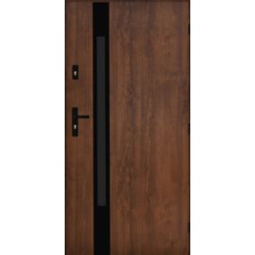 Drzwi zewnętrzne Pantor Etna 100 prawe orzech black