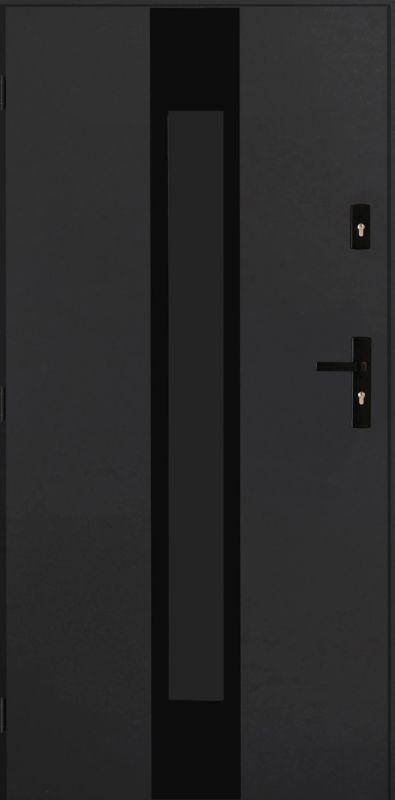 Drzwi zewnętrzne Pantor K2 90 lewe antracyt black