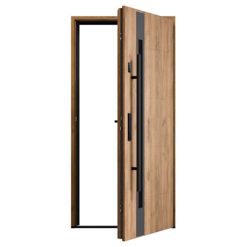 Drzwi zewnętrzne pasywne O.K.DOORS NEODYM P90 90 prawe grandson