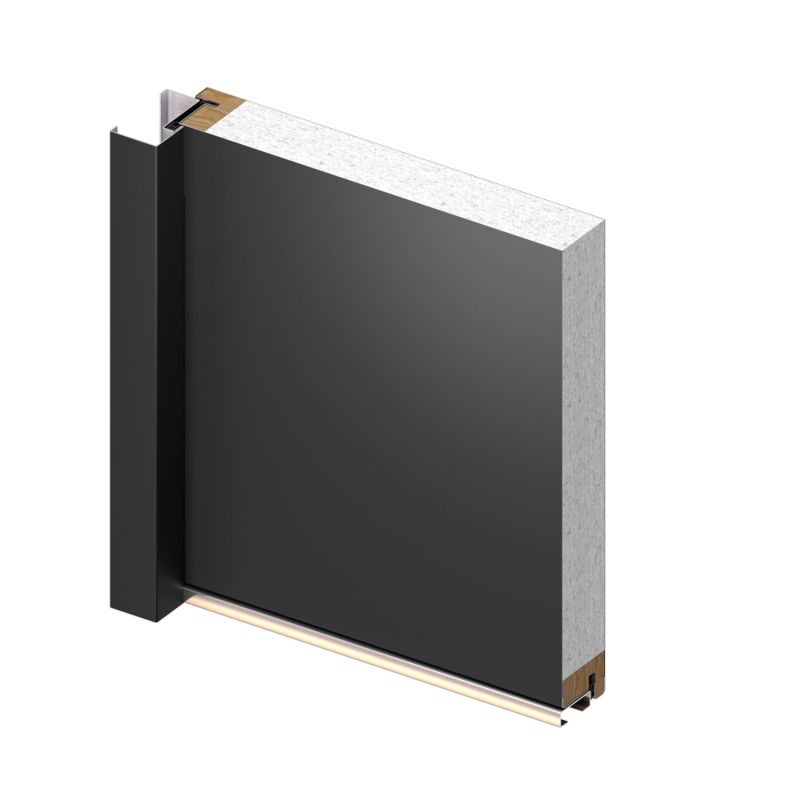 Drzwi zewnętrzne pełne O.K. Doors Aurelia 90 lewe antracyt