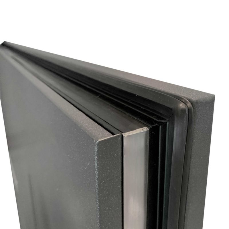 Drzwi zewnętrzne Splendoor Ebro Passive 90 prawe orzech