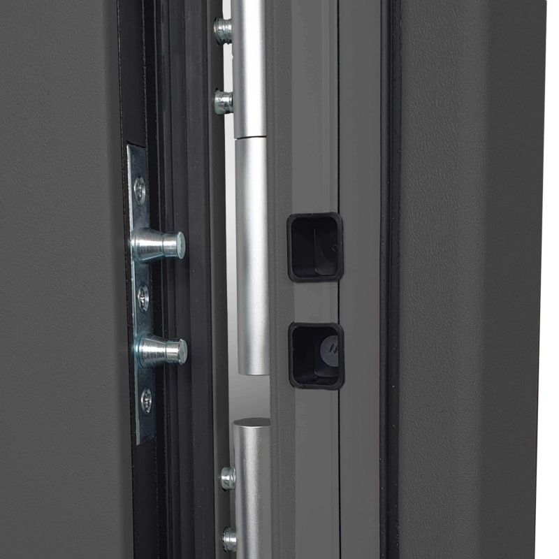 Drzwi zewnętrzne Splendoor Ebro Passive 90 prawe orzech