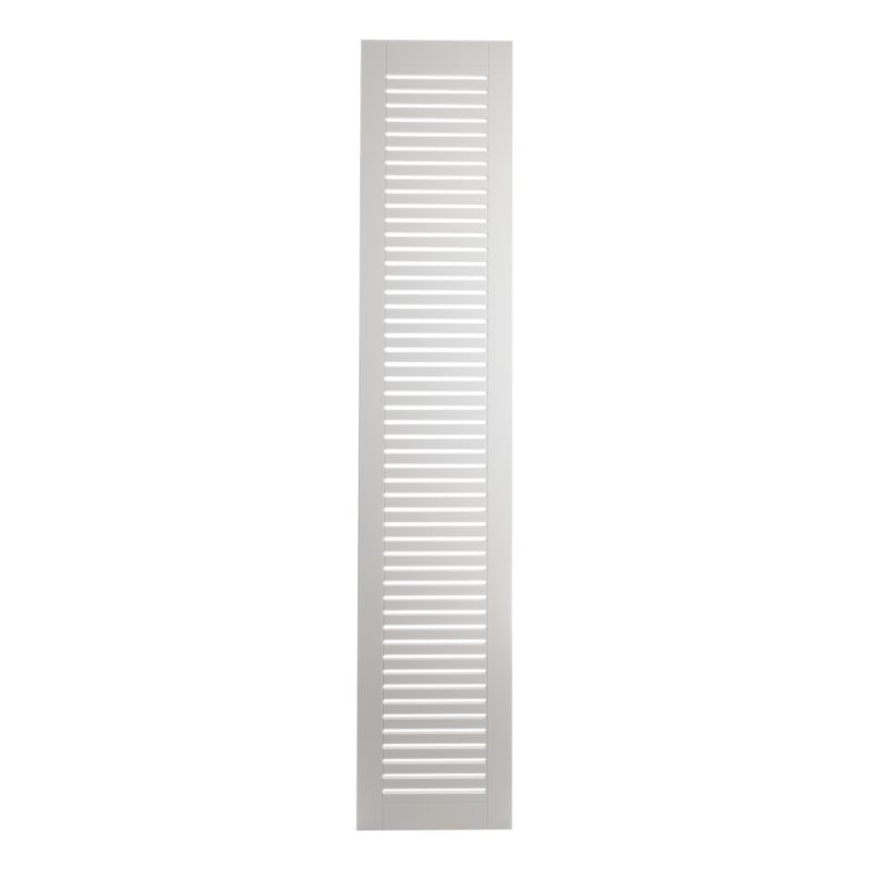 Drzwiczki ażurowe MDF lakier półmat Białe 225,2 x 37,2 cm KOS 1szt.