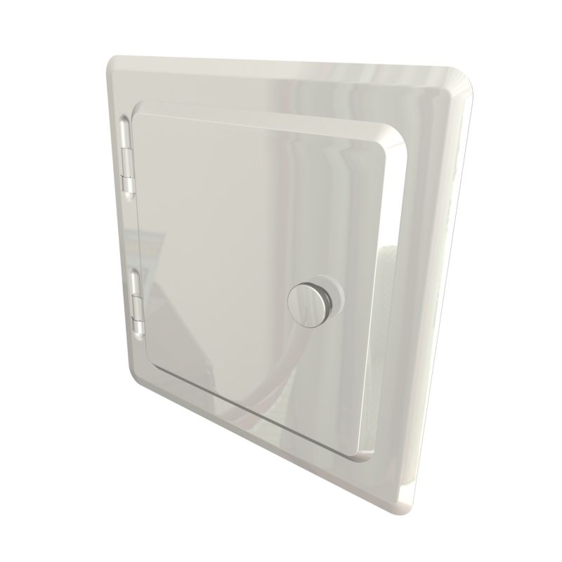 Drzwiczki malowane Jawar 165 x 165 mm RAL9003