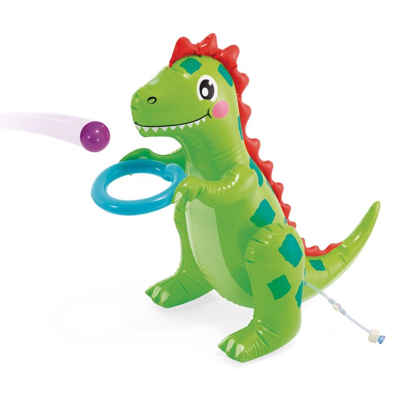 Duży dmuchany wodny plac zabaw Intex basen zjeżdżalnia dinozaury 56139 1szt.