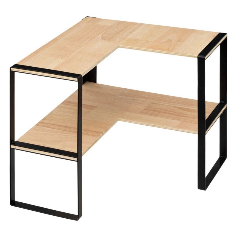 Dwupoziomowa półka na blat Blackwood 5Five Simply Smart brązowa 35 cm 1 szt.