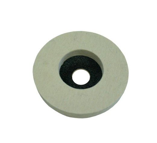 Dysk filcowy Kormax 125x10mm krążek z filcu 100% wełna filc FINE (XT-69 125) - 1 szt.