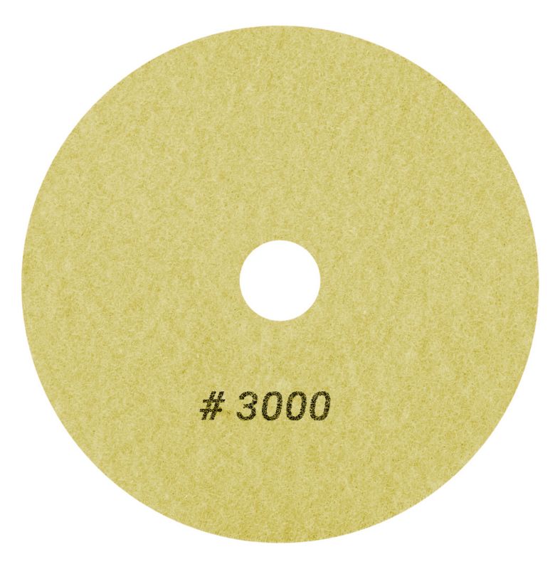 Dysk polerski GRAPHITE do gresu 125 mm, K3000 1 szt