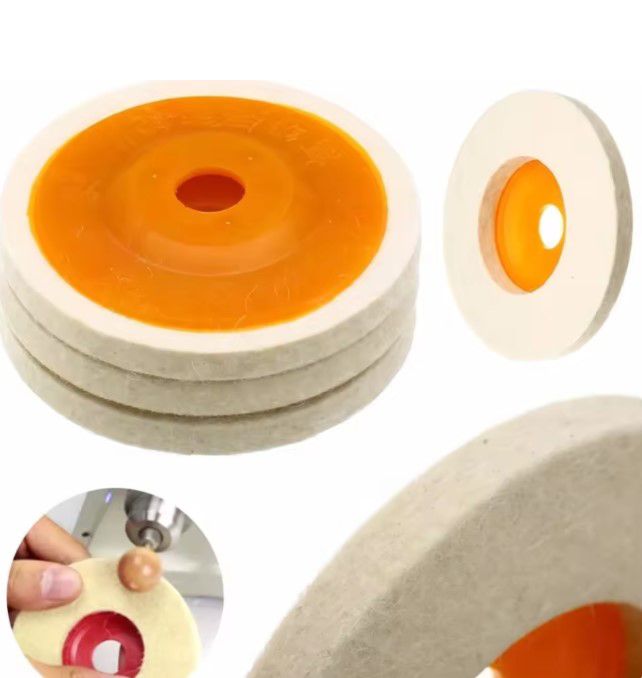 Dysk z filcem Kormax 100x16x8mm krążek z filcu 100% wełna filc MEDIUM (XT-66 100) 1 szt.