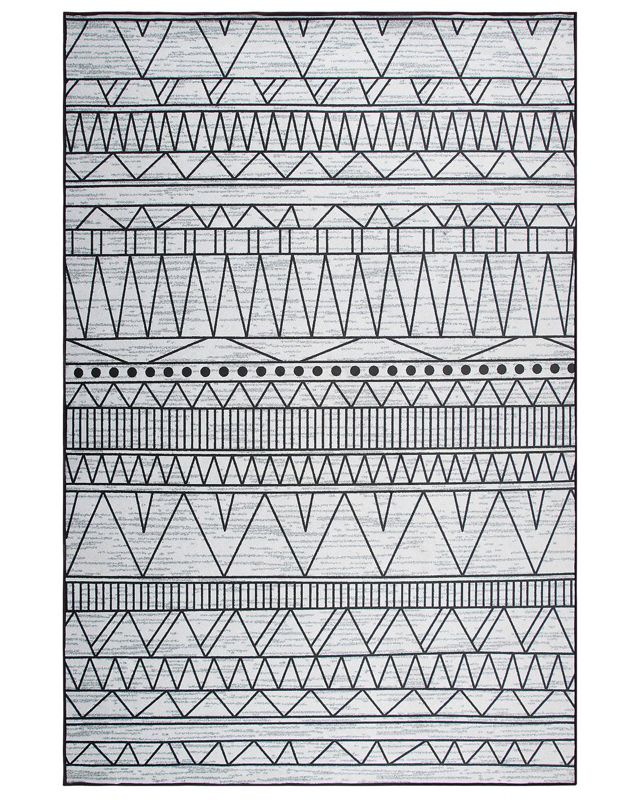 Dywan 140 x 200 cm czarno-szary Keban 1 szt.
