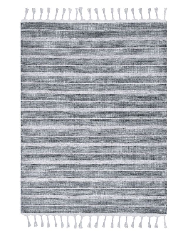 Dywan 140 x 200 cm jasnoszary Bademli 1 szt.