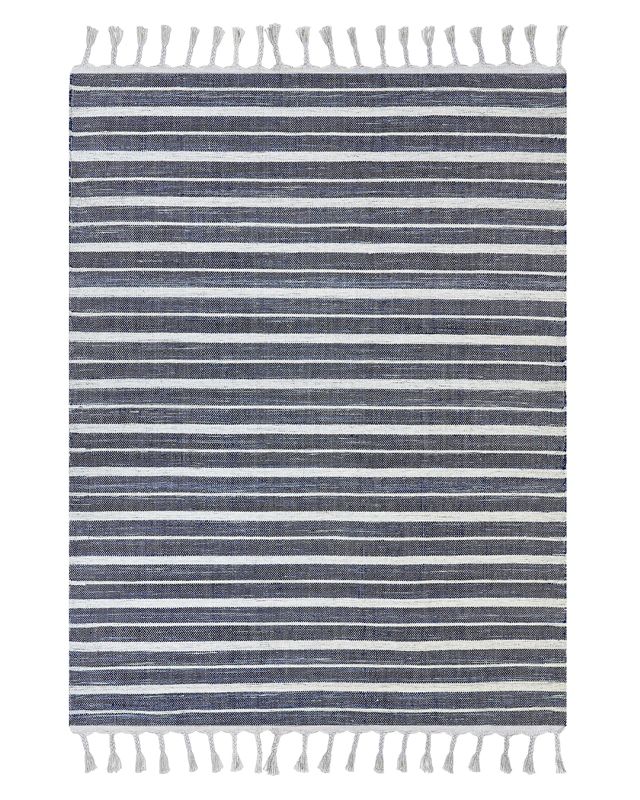 Dywan 140 x 200 cm niebieski Bademli 1 szt.