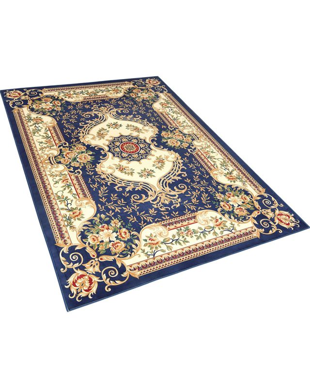 Dywan 140 x 200 cm niebieski Gaziantep 1 szt.