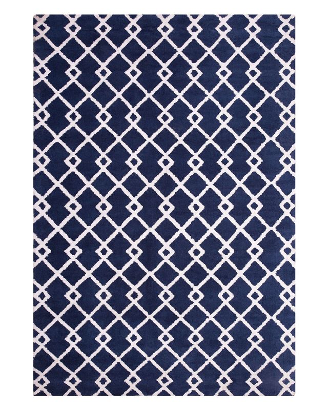 Dywan 140 x 200 cm niebieski Serres 1 szt.