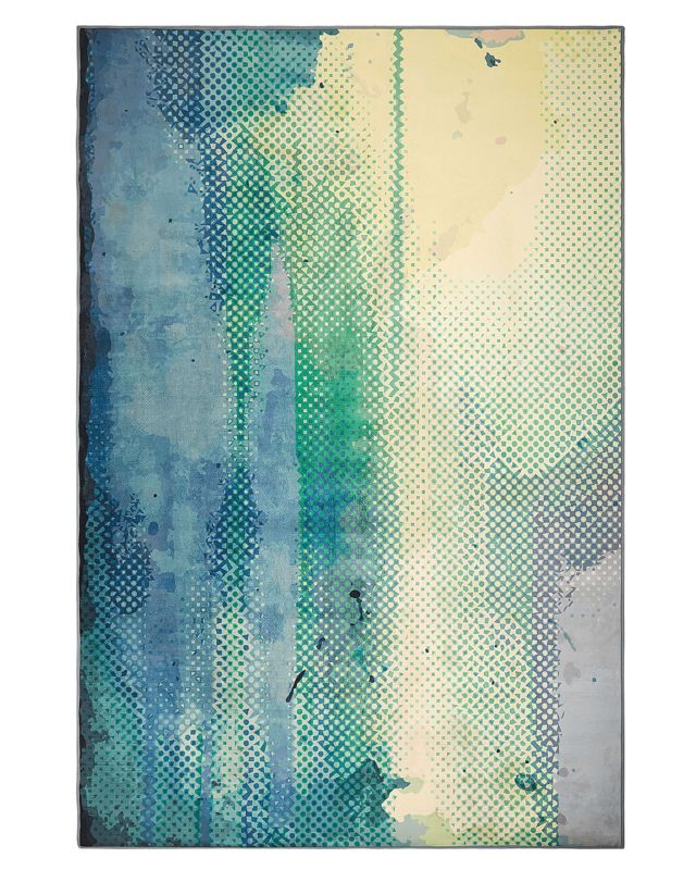 Dywan 140 x 200 cm niebiesko-zielony Susuz 1 szt.