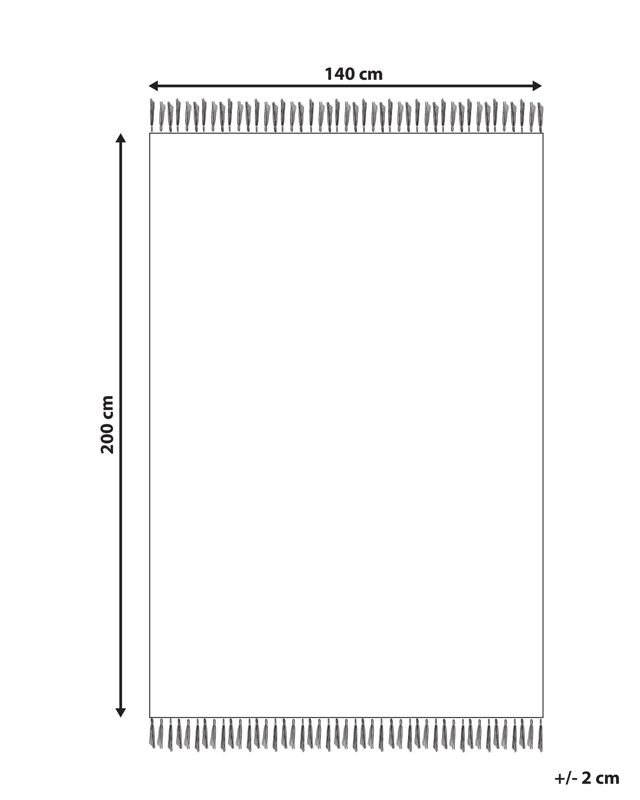 Dywan 140 x 200 cm wielokolorowy Germencik 1 szt.