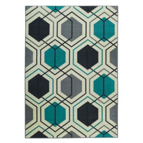 Dywan 140 x 200 cm wielokolorowy Giresun 1 szt.
