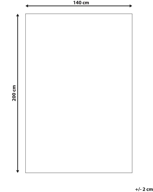 Dywan 140 x 200 cm wielokolorowy Korgan 1 szt.