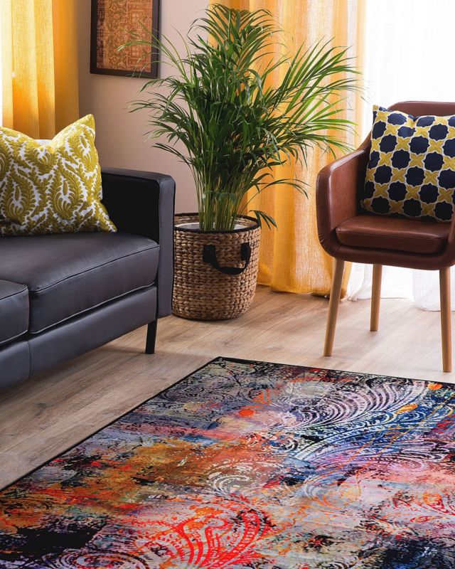 Dywan 140 x 200 cm wielokolorowy Mardin 1 szt.