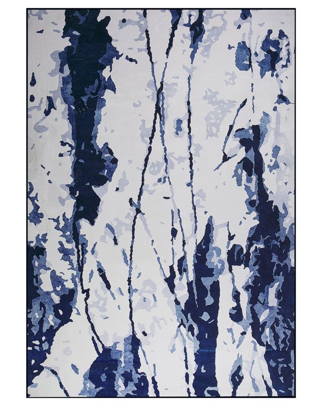 Dywan 160 x 230 cm biało-niebieski Izmit 1 szt.