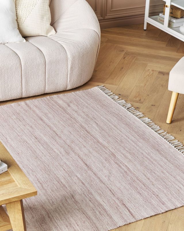 Dywan 160 x 230 cm jasnoczerwony Malhia 1 szt.