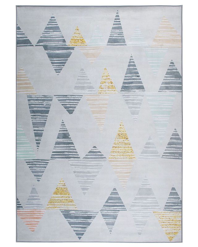 Dywan 160 x 230 cm szaro-żółty Yayla 1 szt.