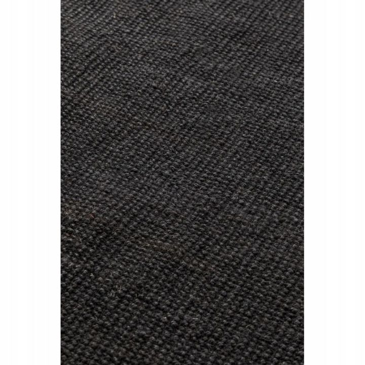 Dywan 190x280cm naturalny czarny z juty marki Hanse Home do salonu, 1 szt.