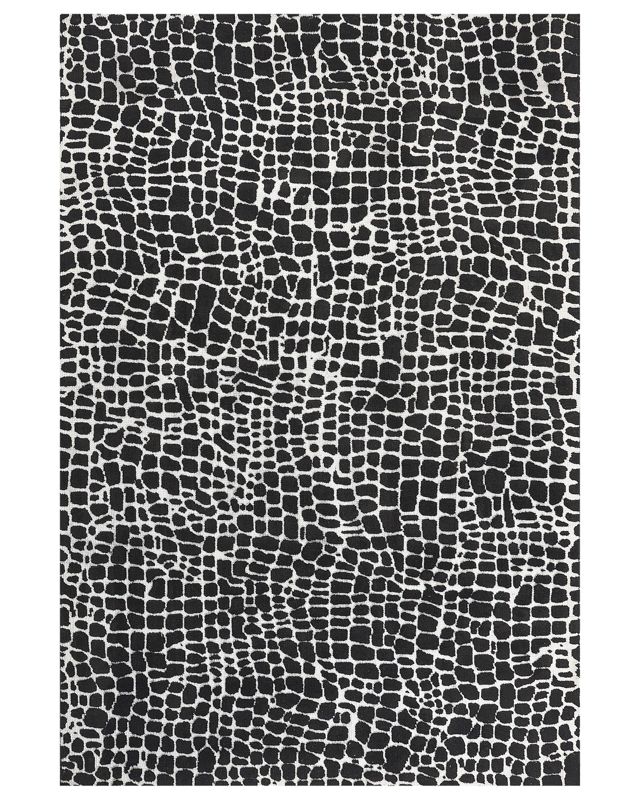 Dywan 200 x 300 cm czarno-biały Punge 1 szt.