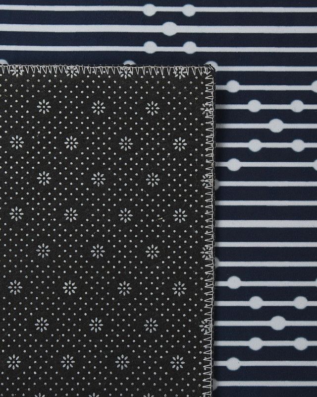 Dywan 60 x 200 cm granatowy Charvad 1 szt.