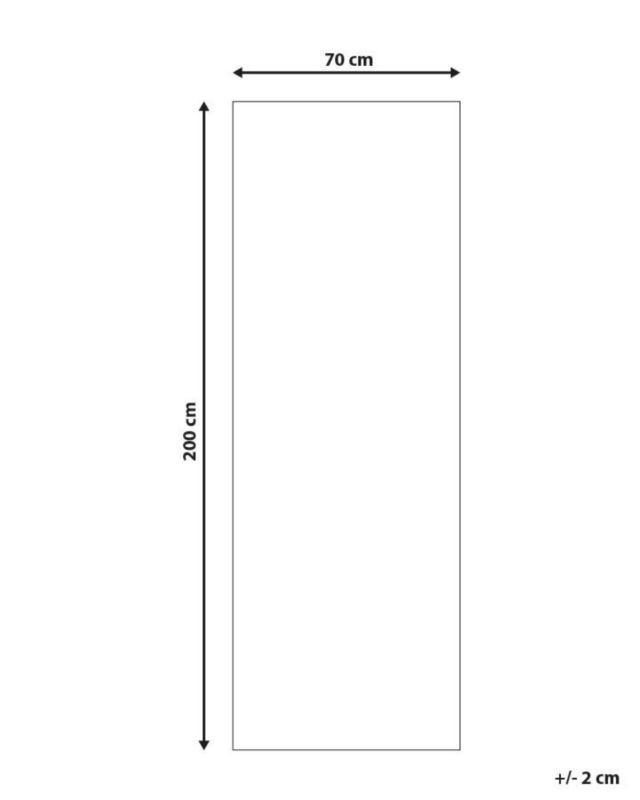 Dywan 70 x 200 cm wielokolorowy Enayam 1 szt.