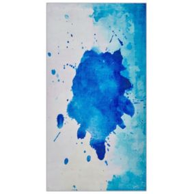 Dywan 80 x 150 cm niebieski Odalar 1 szt.