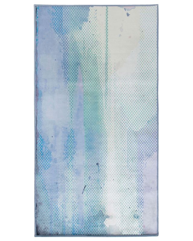 Dywan 80 x 150 cm niebiesko-zielony Susuz 1 szt.