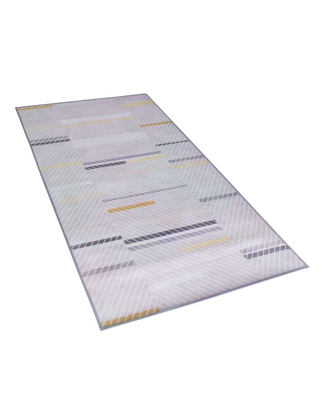 Dywan 80 x 150 cm szaro-żółty Ergenli 1 szt.