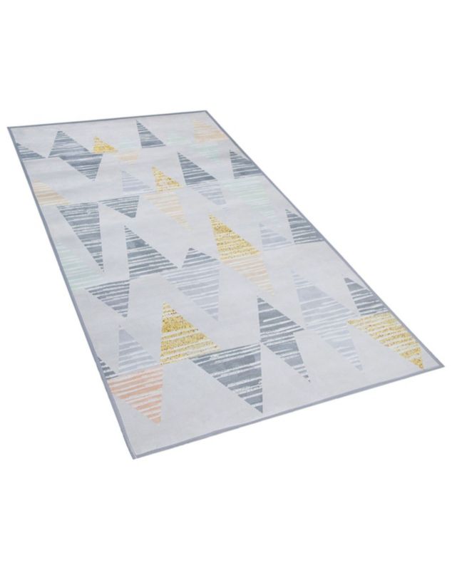Dywan 80 x 150 cm szaro-żółty Yayla 1 szt.