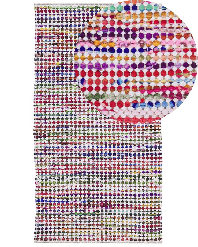 Dywan 80 x 150 cm wielokolorowy Belen 1 szt.