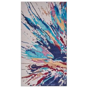 Dywan 80 x 150 cm wielokolorowy Karabuk 1 szt.