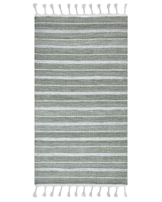 Dywan 80 x 150 cm zielony Bademli 1 szt.