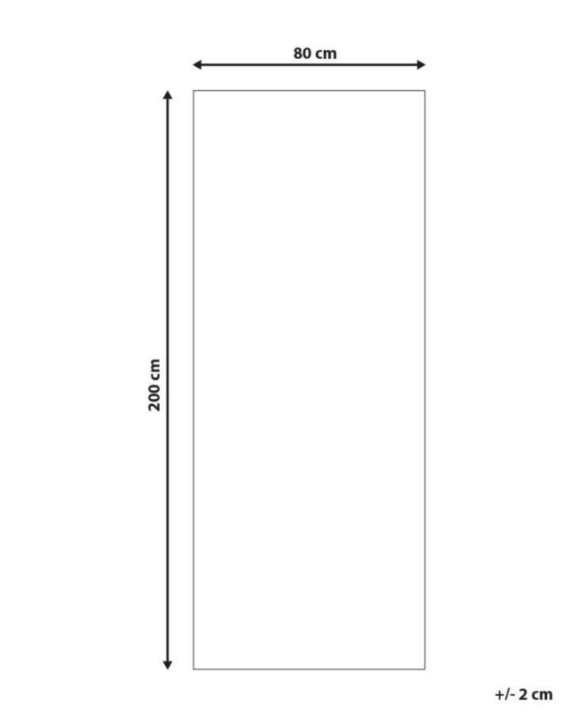 Dywan 80 x 200 cm wielokolorowy Arthur 1 szt.