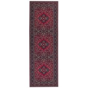 Dywan 80 x 240 cm czerwony Vadkadam 1 szt.