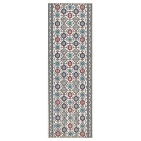 Dywan 80 x 240 cm wielokolorowy Hacilar 1 szt.