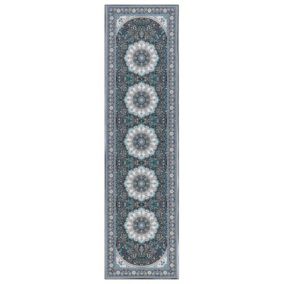 Dywan 80 x 300 cm niebieski Gediz 1 szt.