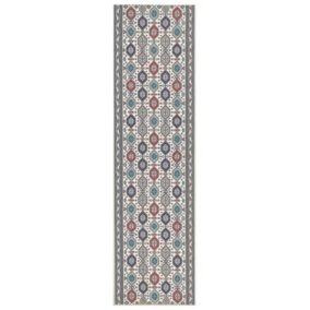 Dywan 80 x 300 cm wielokolorowy Hacilar 1 szt.