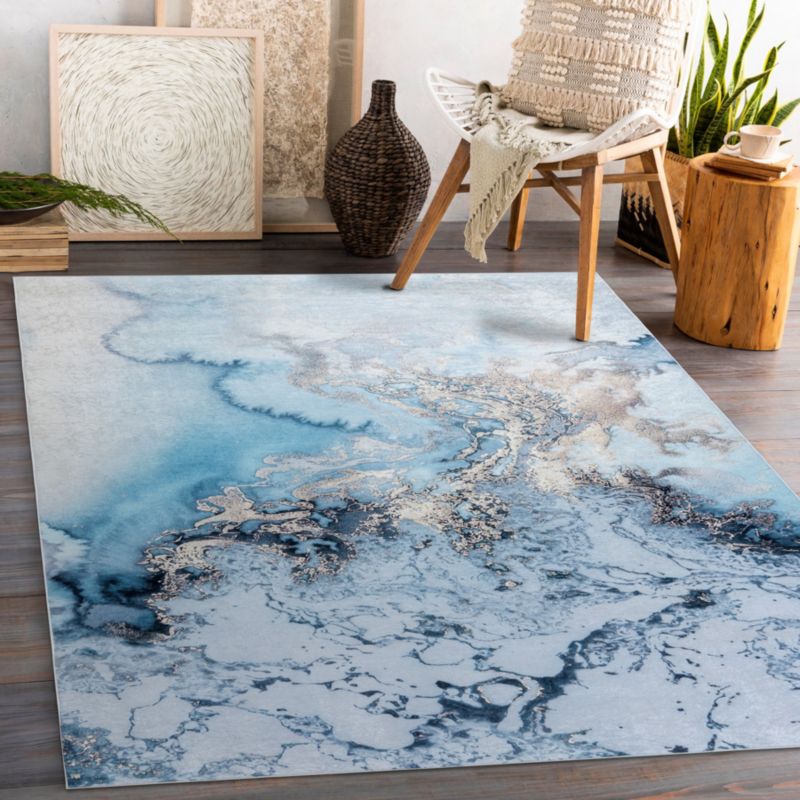 Dywan Andre RugsX 120x170 cm niebieski I206 1 szt.